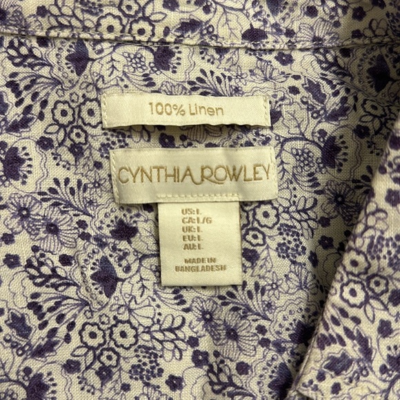 100% linen button-down - Picture 2 of 2